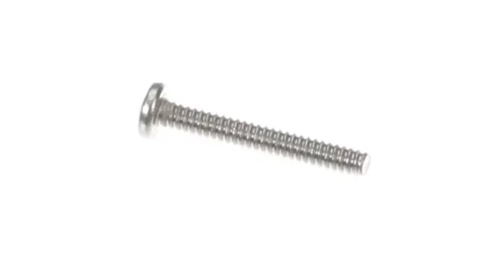 Turbochef 101555 Screw, Phillips Pan Head, 4-40 x .75, Stainless Steel