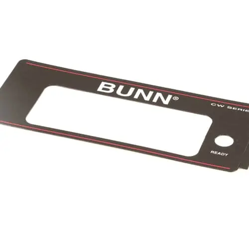 Bunn 22289.0001 Decal, Control Panel