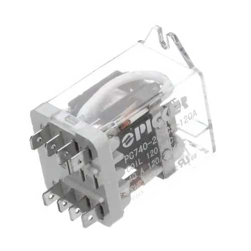 Duke 115330 Relay, dpdt, 40a, 120vac Coil