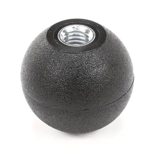 BKI K0202 Knob Black Spherical 1.88 D
