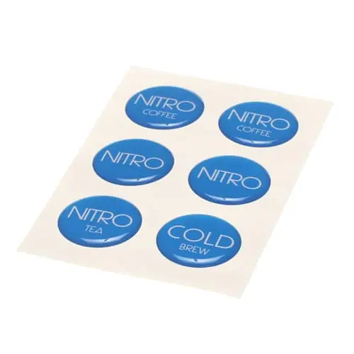 Bunn 53216.0008 Decal, Handle Mult-flavors