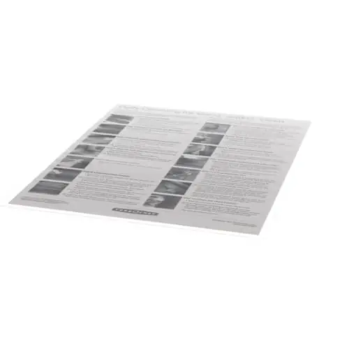 Turbochef DOC-1051-EXPENSED Poster Daily Cleaning I5