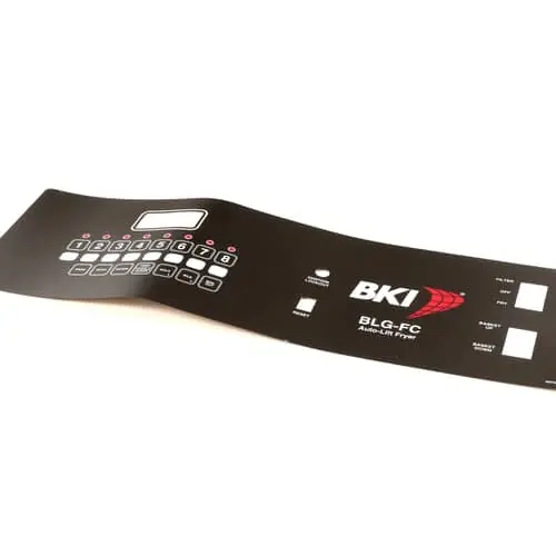BKI N0705 Decal Control Panel Blg-fc Boil Out