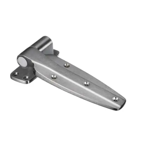 Kason 1245-000124 Hinge Brushed Chrome 1-1/2