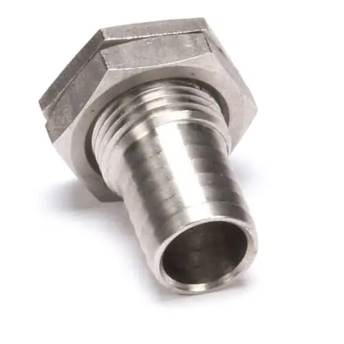 Grindmaster Cecilware A538-119 Fitting, 5/8-18 Thrd X 1/2 Barb W/