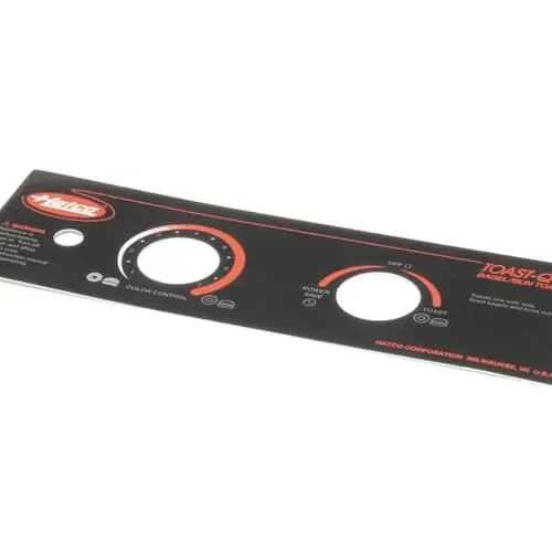 Hatco 07.01.335.00 Control Plate,tq-20ba