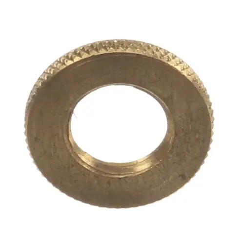 Garland 1917304 #1 Lock Nut Brass-knurle D
