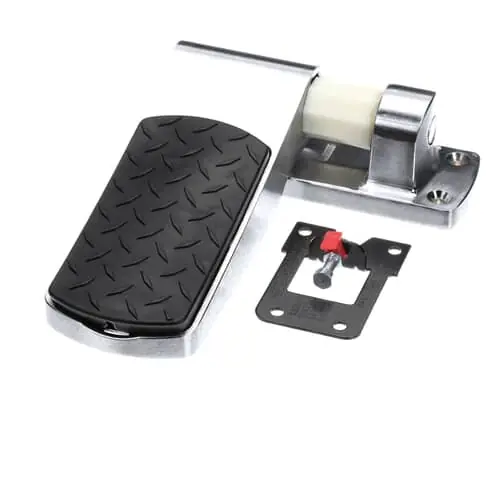 Kason 11346000005 Hinge Flush Bru-chr Blkdia Cvr