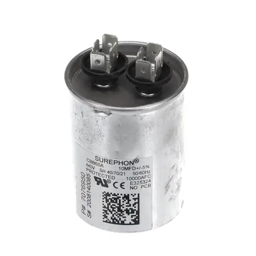 Heatcraft 7076950 Run Capacitor 10Mfd 440V Round