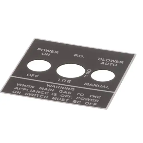 Jade 3000012008 Label Control Switch Jbr (W