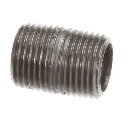 Henny Penny FP01-023 Nipple - 1/2 Inch Close Black
