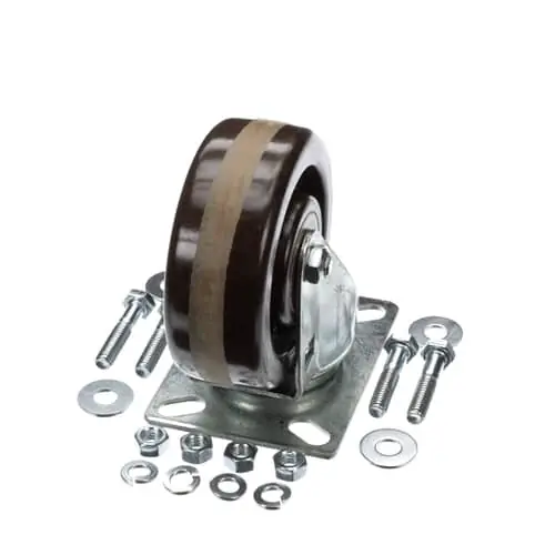 Kason 6C504003HTPHN01 Caster 4 Inch 03 Plate Brown H