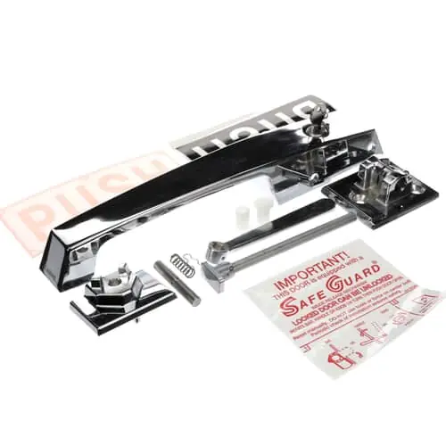 Kason 1236C-00005 Door Latch Chrome W/ Lever Release