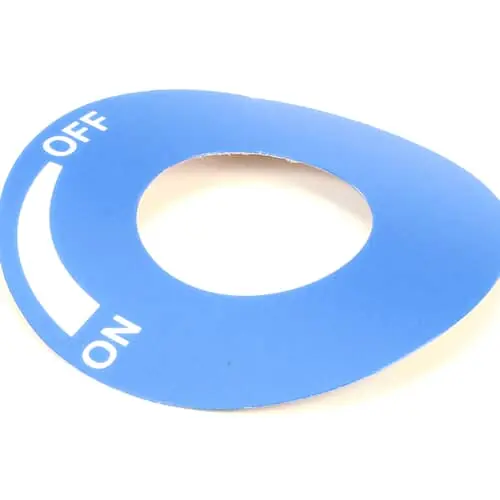Globe U04031317503 Gas Knob Control Decal