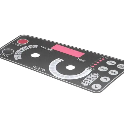 Hobart 00-874811 Overlay, Recipe Timer Power Size Replacement MPN