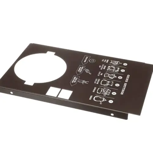 Grindmaster Cecilware 83363TS Panel Upper Front Drk Brwns