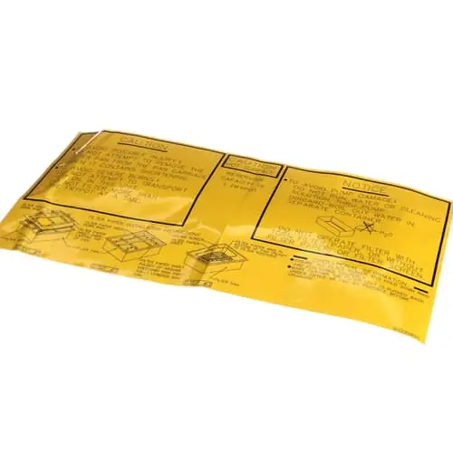 Frymaster 8022095 Label Fpp Filter Pan Assembly