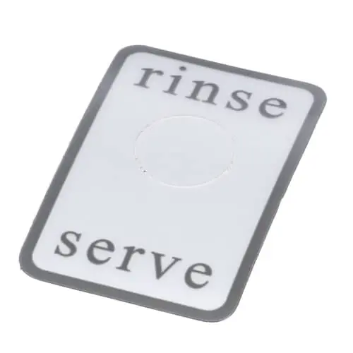 Grindmaster Cecilware N948AL Label Rinse/serve - Gb/java