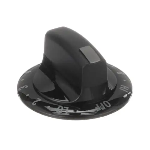 Electrolux 316208101 Knob, Black