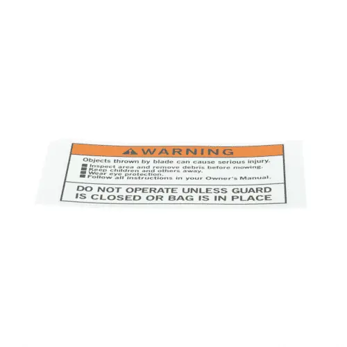 Honda 87114-VE2-010 Label, Warning