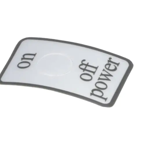 Grindmaster Cecilware N947AL Label Power On/off - Gb/java