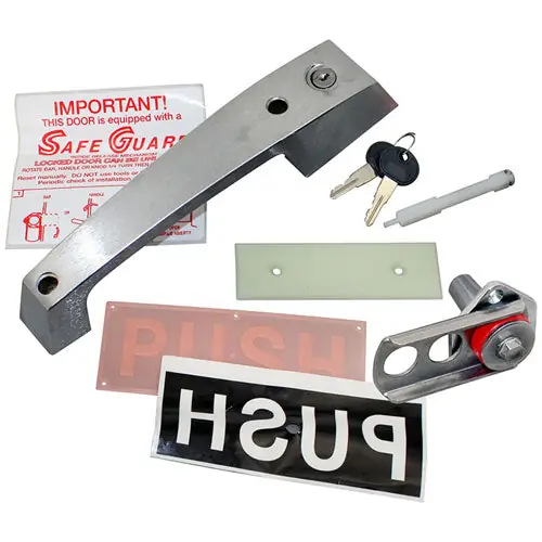 Kason 11229C00024 Pull Handle W/948 4 inch Bru Chr