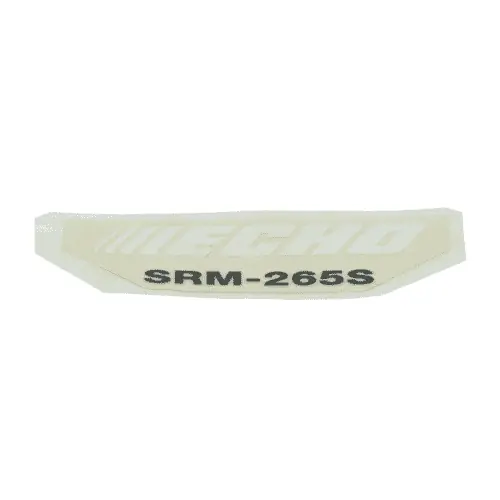 Echo X547000360 Label-model-srm-265s Power Equipment