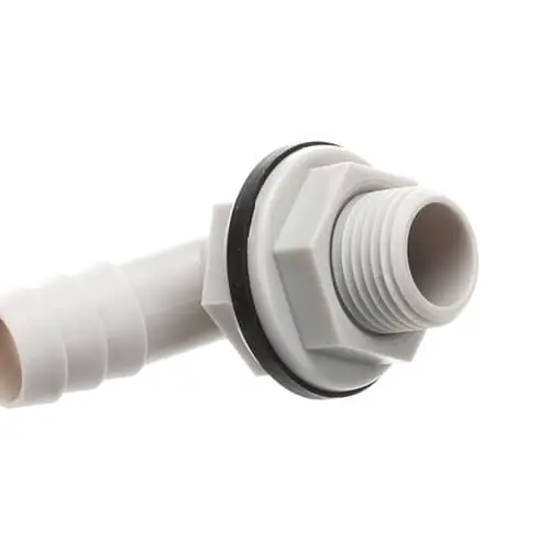 Hobart 00-185104 Elbow Male Thread x Hose Barb Plastic