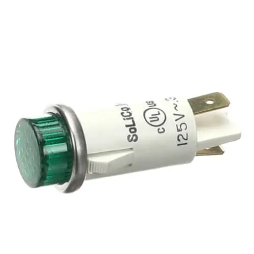 Hobart 00-811807-00002 Lightpilot-green 125V Indicator Light