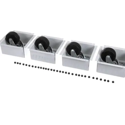 Federal Industries 800-9300-LEG Recessed Caster Kit-Vrss4878s