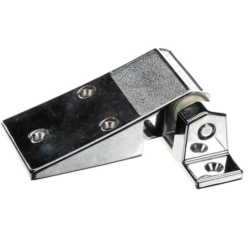 Kason 1255-000014 Hinge Chrome Textured Panel Fl