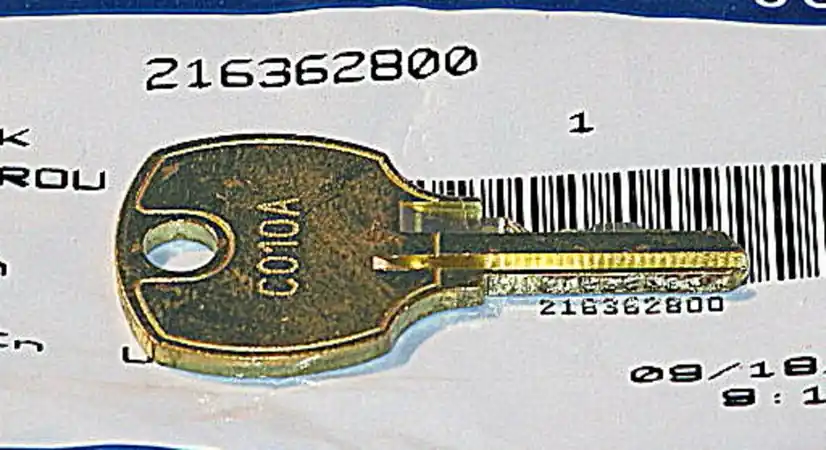 Electrolux 216362800 Key,lock
