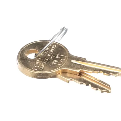Grindmaster Cecilware V288AL Keys (2 Per Ring) For Cam Lock