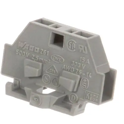 Globe X10029-2G Connecting Block 2-Con Gray