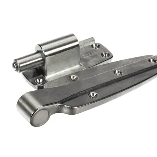 Kason 1248-000040 Hinge Polished Brushed Chrome