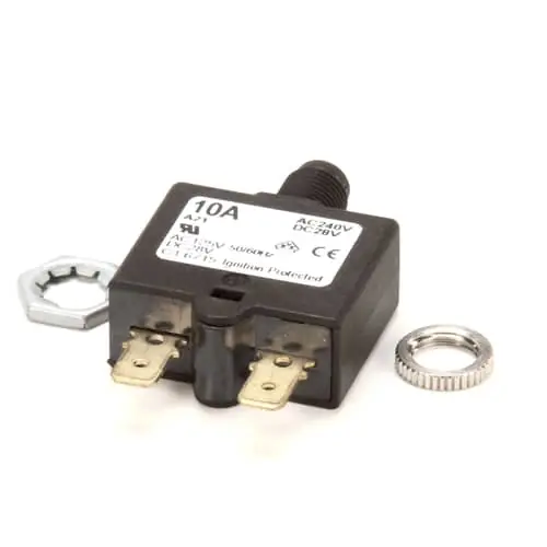 Hobart 00-088196-016-2 Switch,reset Circuit Breaker 10A HS Series