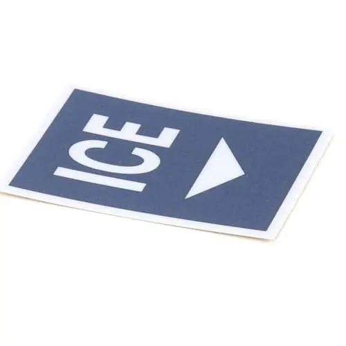 Follett PD502622 Label, Ice Disp Cvr Lvr