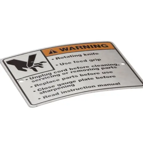Hobart 00-438131-054-2 Label,warning