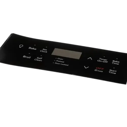 Electrolux 316419383 Overlay,eoc,black,es330