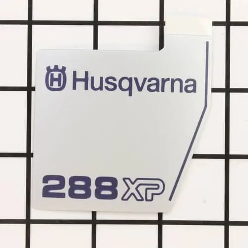 Husqvarna 503709802 Decal 288Xp
