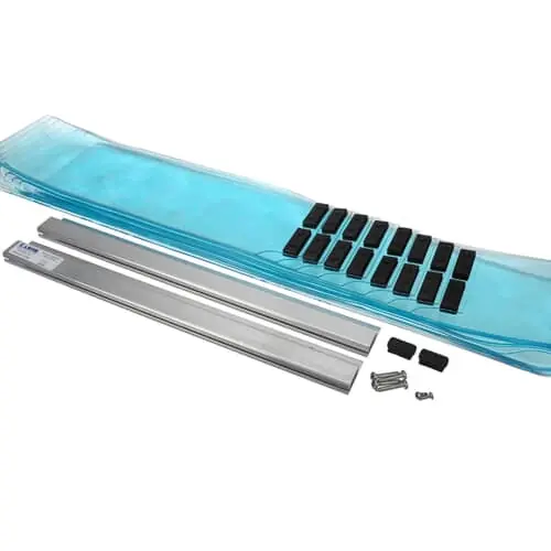 Kason 402LA6063884SB Freezer Curtain Strip 6X38x84