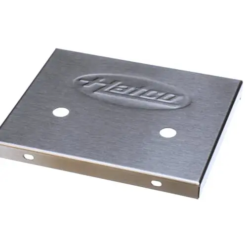 Hatco 04.06.070.00 End Cvr 1,2 Elem 3Cs/fr 2-Hole