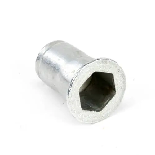 Henny Penny NS03-072 Nutsert, Hex #10-32 Steel-zinc