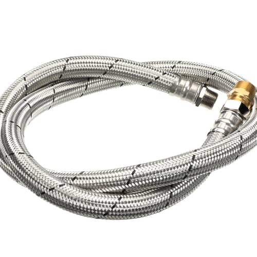 Hobart 00-749153-00001 Hose, Water, Braid, SST 3/4, 66